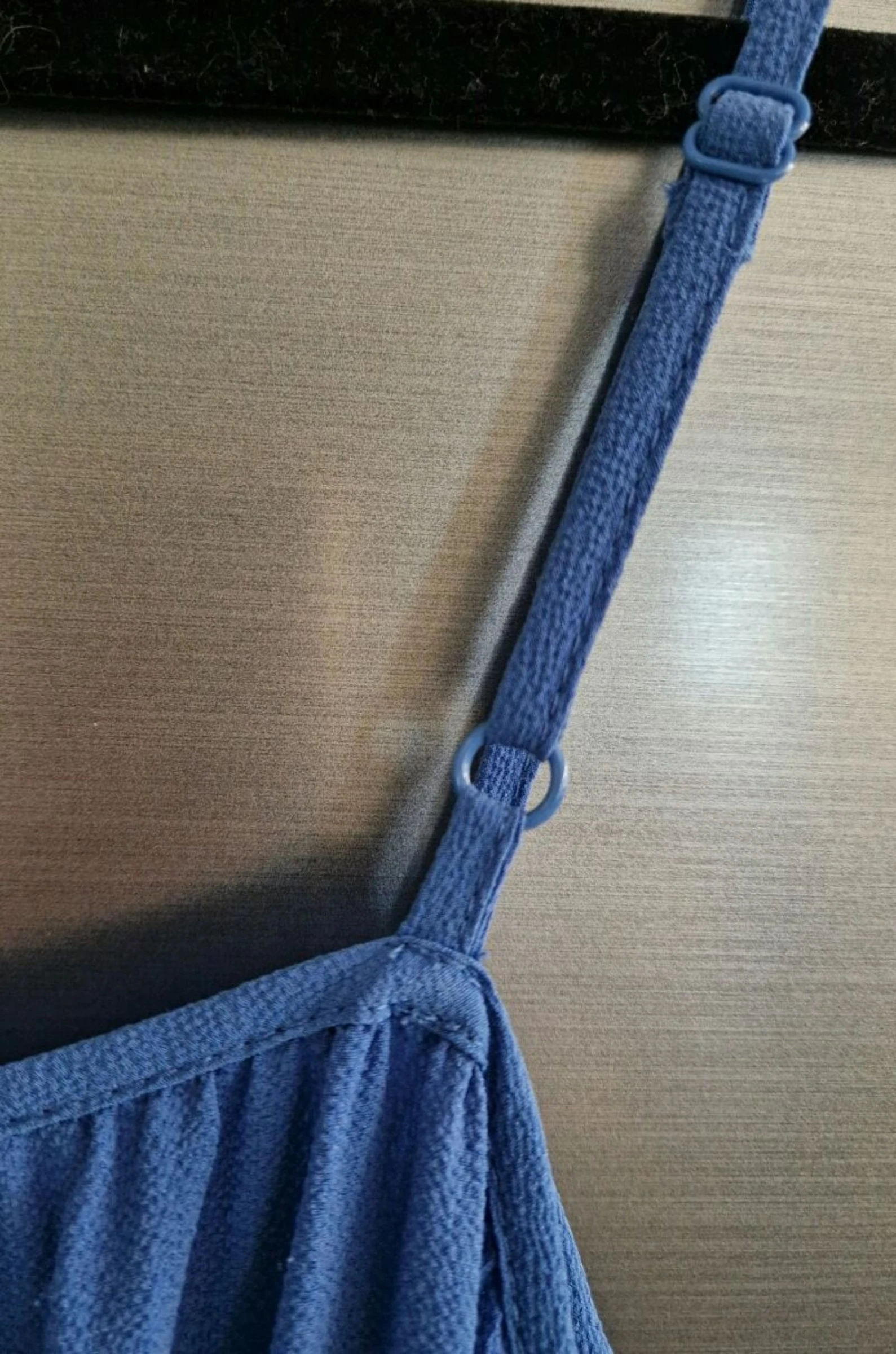 Vestido Boho Off-shoulder - Azul Jeans - XL – photo 7